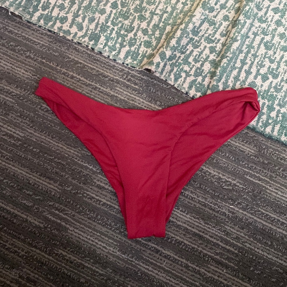 Dippin Daisey Bikini Bottoms! Dark red, super comfy! Barely worn